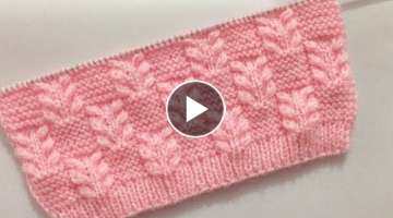 Knitting Stitch Pattern For Ladies 