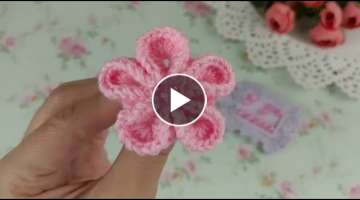 Crochet 3D Flowers Totarial 