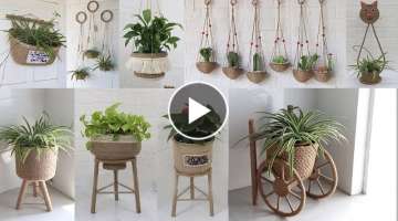 Amazing Reuse Ideas Waste Material into Plant Pots | Jute Craft Ideas