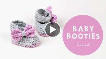 Crochet Cute and Easy Baby Bootie
