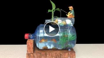 Diy aquarium of bottle art