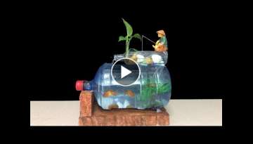 Diy aquarium of bottle art