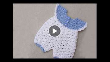 Baby rompers crochet 