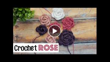 Easy Crochet Rose