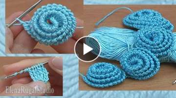 Amazing 3D Crochet Necklace