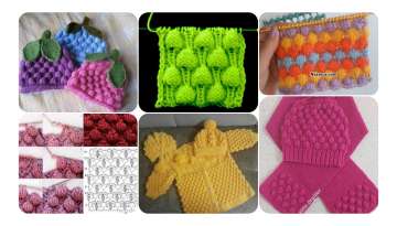 Bonbon Candy Baby Knitting Pattern