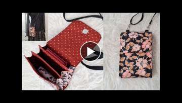 DIY Smartphone Bag Crossbody Bag Tutorial
