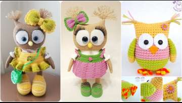 Make beautiful crocheted owls