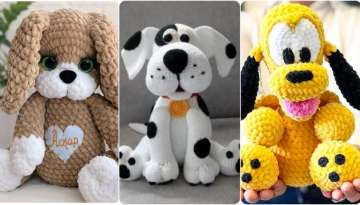 Your own adorable amigurumi dog step by step