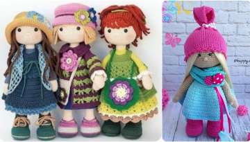 Knowing how to make crochet dolls, falls in love!