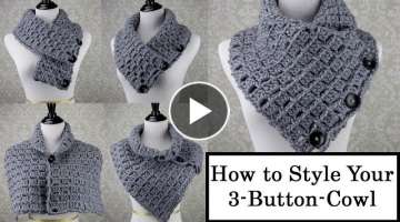 How to Style Your 3 Button Cowl