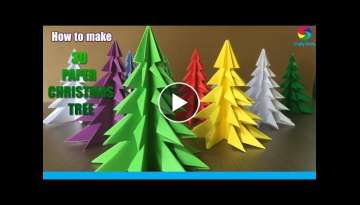 3D Paper Christmas Tree 