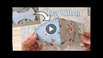 DIY Face Mask Easy Quick Pattern Breathable Face Mask