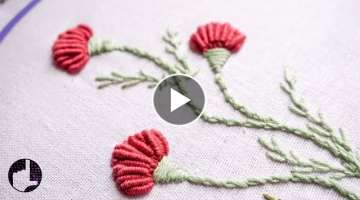 Hand Embroidery Flower Designs for Dresses 