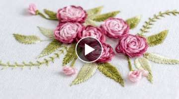 Hand Embroidery Stitch Your Flower Patterns with HandiWorks