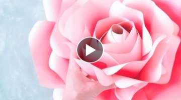 How to Make Giant Paper Roses