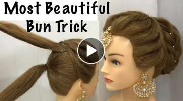 Most Beautiful Hairstyle for Wedding 
