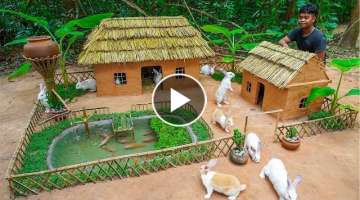 Rescue Rabbit Build Country House And Fish Pond