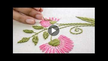 Embroidery Flower Designs Hand Stitching 