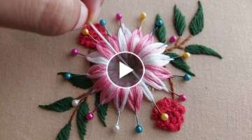 Most beautiful hand embroidery with pins 