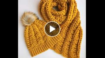 Crochet scarf for beginners 