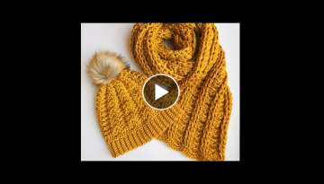 Crochet scarf for beginners 