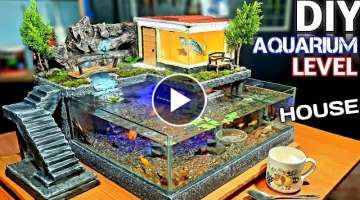 Diy Aquarium Decorations Ideas / CREATE A LEVEL AQUARIUM FROM FLOOR CERAMICS