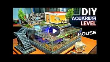 Diy Aquarium Decorations Ideas / CREATE A LEVEL AQUARIUM FROM FLOOR CERAMICS