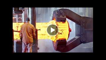 HYPNOTIC Video Inside Extreme Forging Factory: Kihlbergs Stal AB Hammer Forging