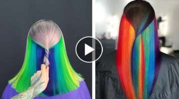 Haircut and Hair Color Transformation Compilation 